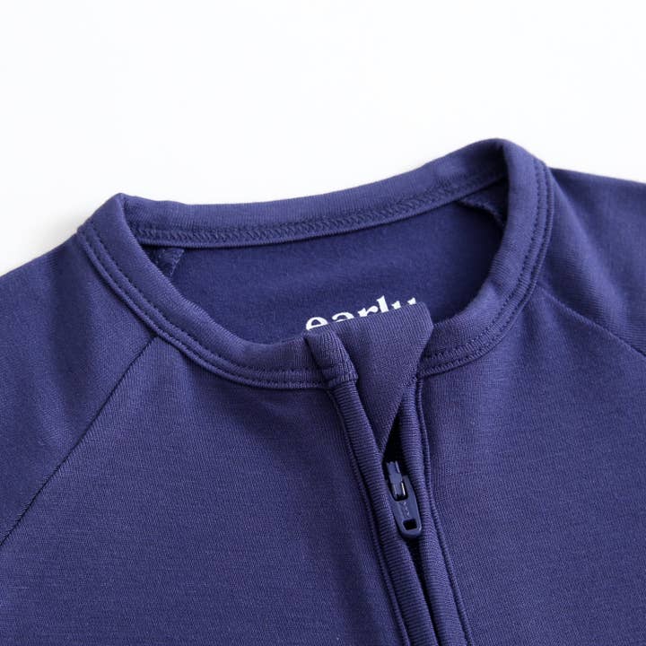 Bamboo Zip Sleeper - Cobalt for wholesale by Early Grey