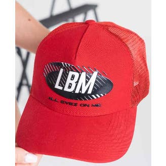 Cap LBM Rød for engroshandel hos Labellamafia