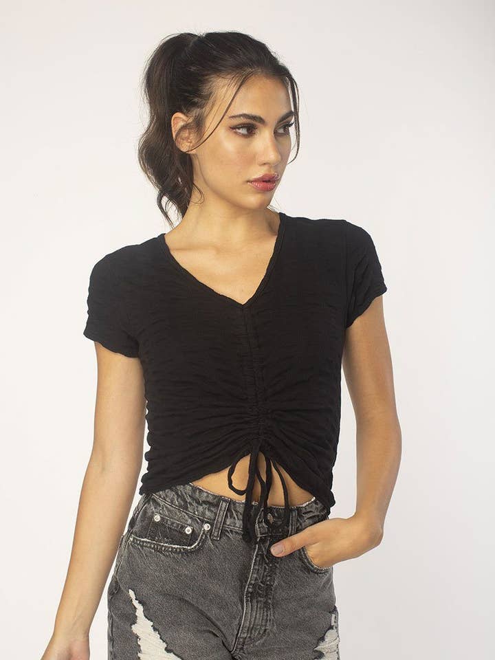 Geraffte vordere Oben für den Großhandel von AMVi