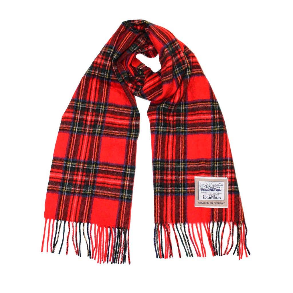 Eurostick - Wholesale Scarf - Unisex - Pure Wool Tartan Check Scarf12