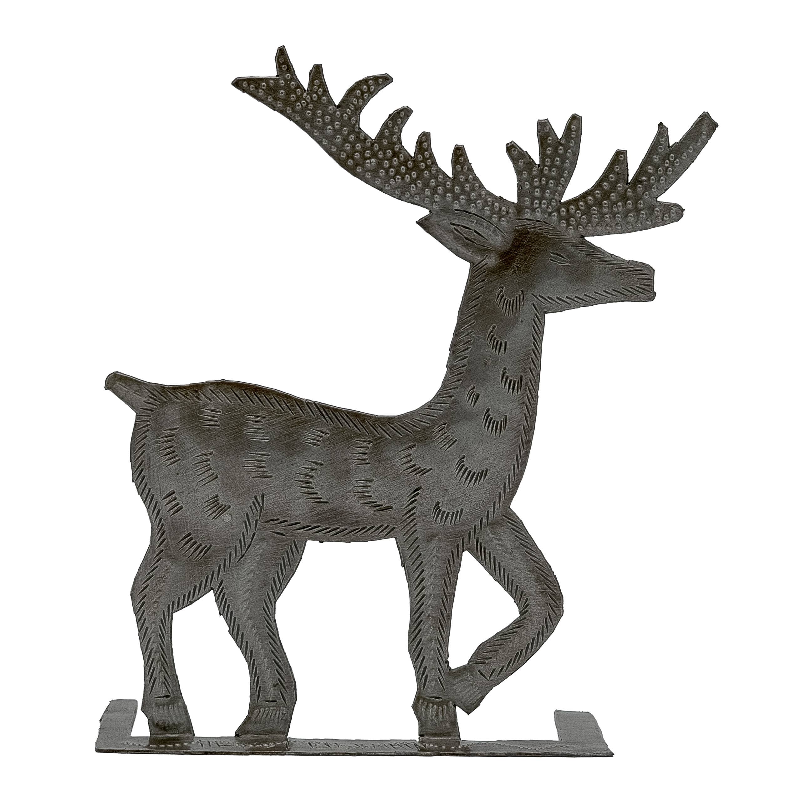 Le Primitif Galleries - Wholesale Decorative Figurine - Freestanding Reindeer0