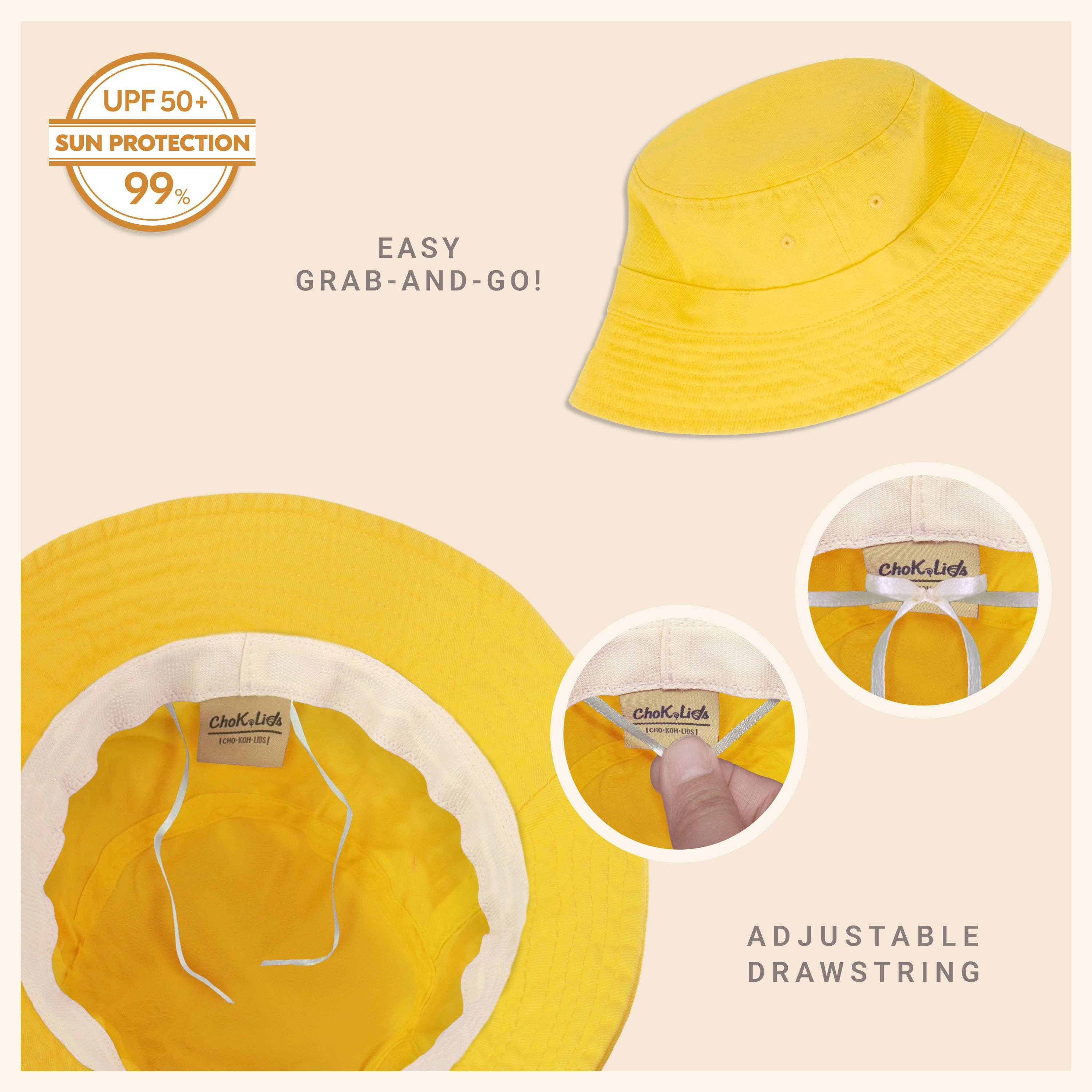 ChoKoLids – Engroshandel Bucket hat - Dame – CHOK.LIDS lærred spand hat41
