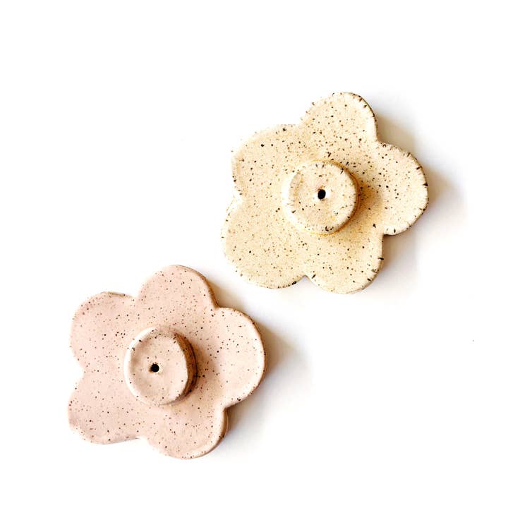 Luna Reece Ceramics - Wholesale Incense Holder - Daisy Incense Holders6