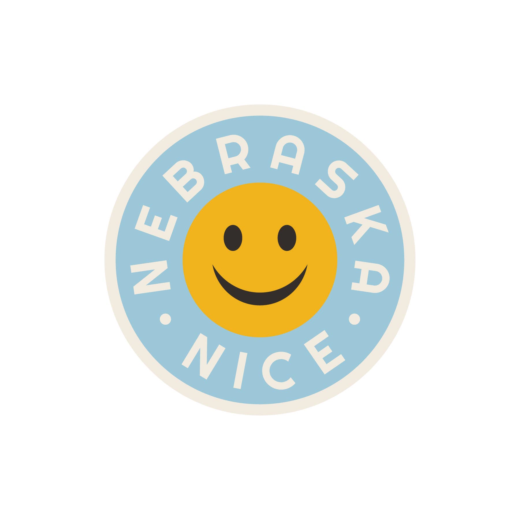 Heartlandia - Wholesale Sticker - Nebraska Nice Sticker