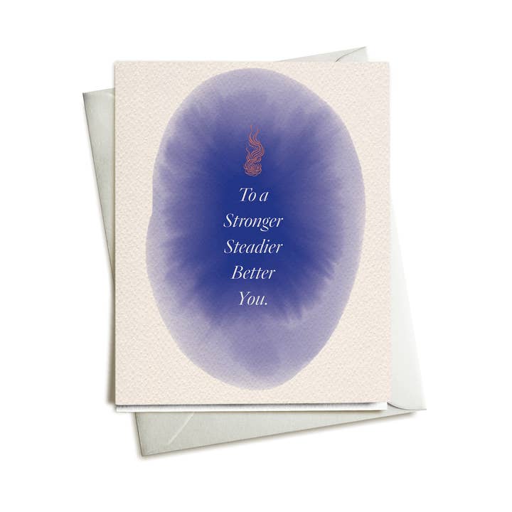 To a Stronger, Steadier, Better You | Greeting Card for wholesale by SpecialOrbits