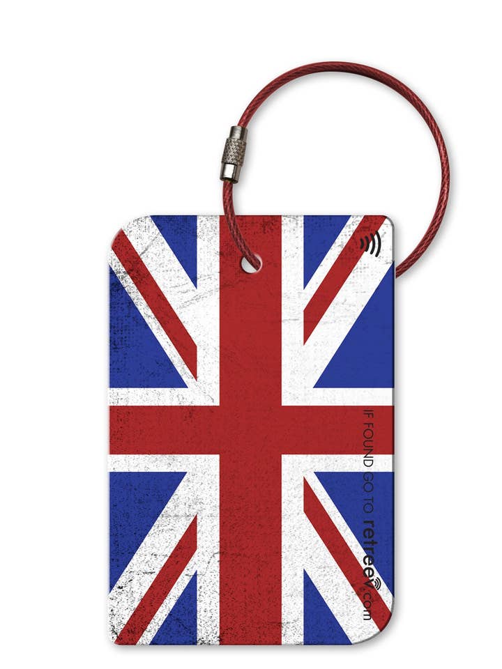 retreev™ SMART ID Luggage Tag - United Kingdom for wholesale by Retreev Limited