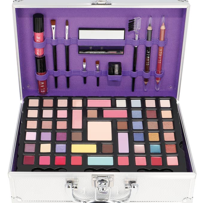 Funda de tocador vegana Glamza «Flawless Chic» de 68 piezas para venta al por mayor de My Wholesale Warehouse