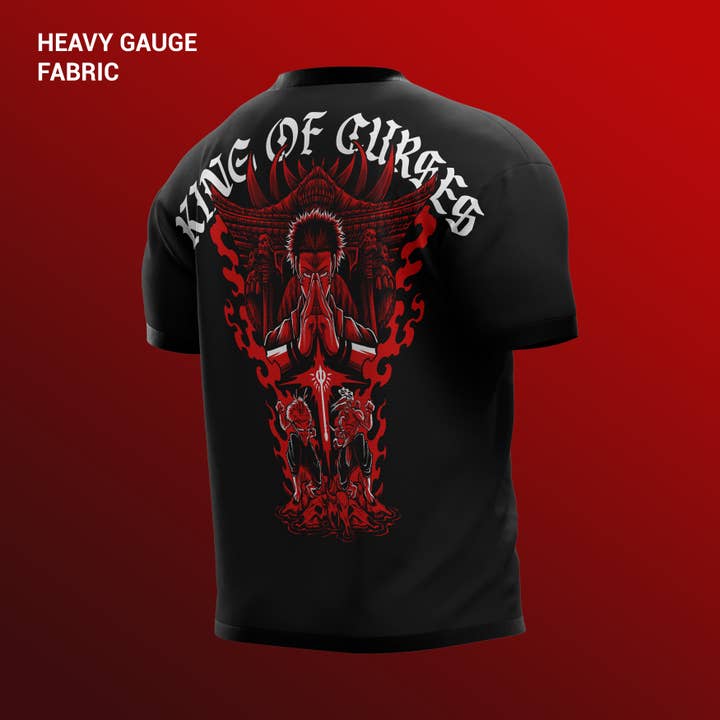 Sukuna Oversized T shirt for wholesale by Otaku Kulture