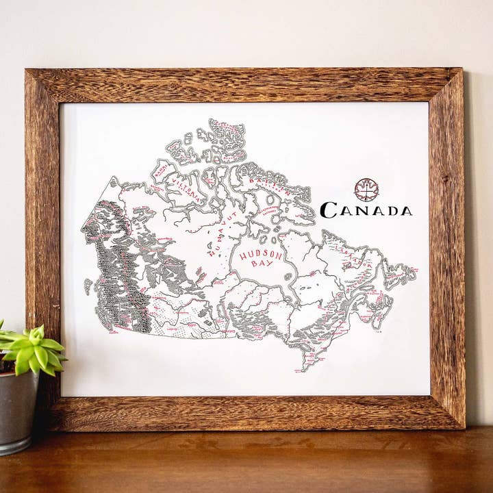 Canada Map for wholesale by Lord of Maps
