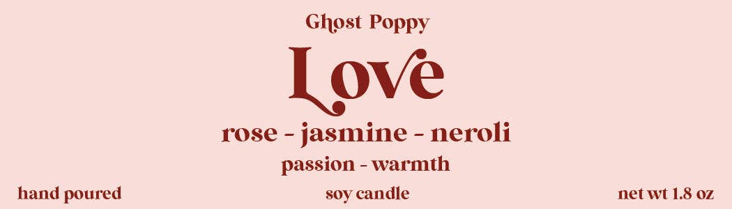 Ghost Poppy - Vendita all'ingrosso Candela in vasetto - Mini candela Love4