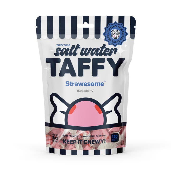 Strawesome™ Taffy (Strawberry) for wholesale by Taffy Shop