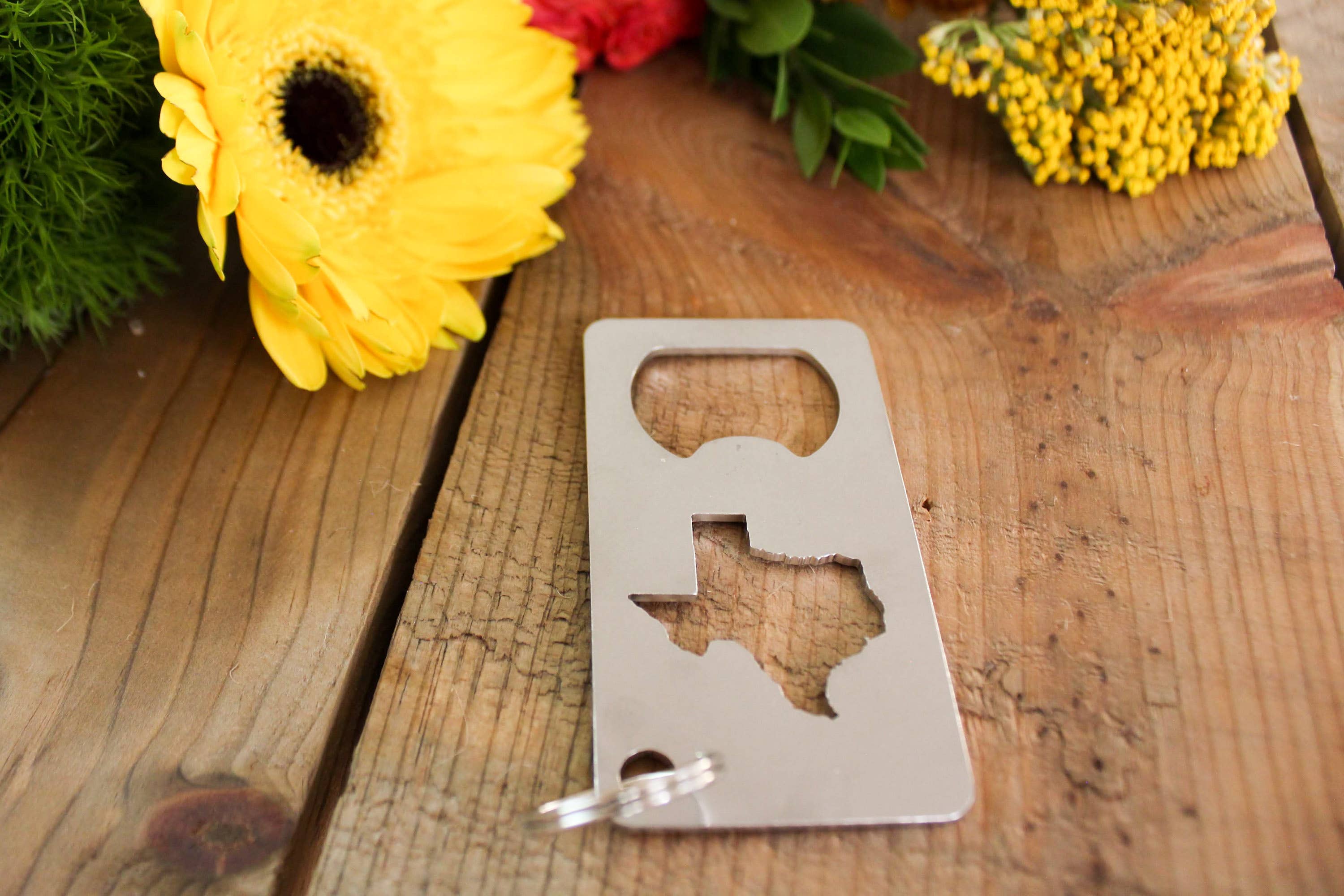 Iron Maid Art - Wholesale Bottle/Wine Opener - Texas State Stainless Steel Beer Bottle Opener Gift Bar2