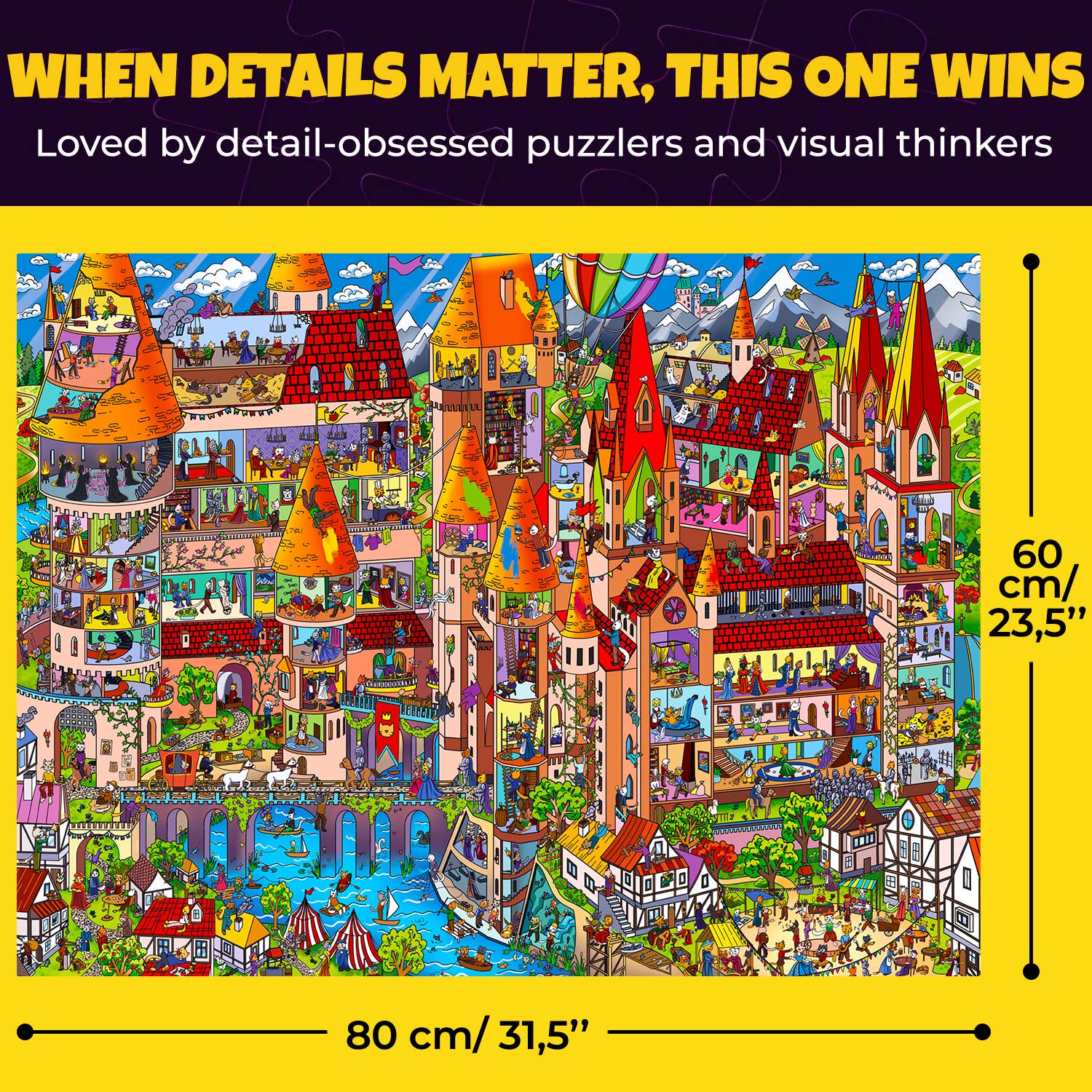 QUOKKA - Wholesale Puzzle - Adult - Puzzle for Adults 1000 pieces | Nighty Cats2