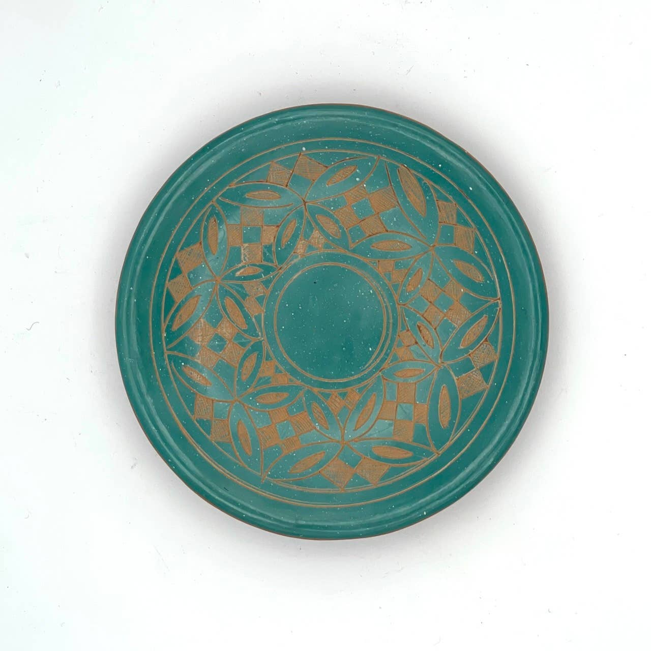 Women of the Cloud Forest - Wholesale Jewelry Dish - Geometric Kaleidoscope Ceramic Ring Dish2