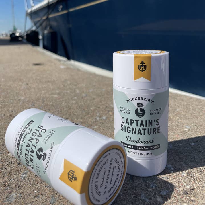 MacKenzie's Fisherman - Wholesale Deodorant - Unisex - Captain's Signature Deodorant 3 OZ (12 qty)2