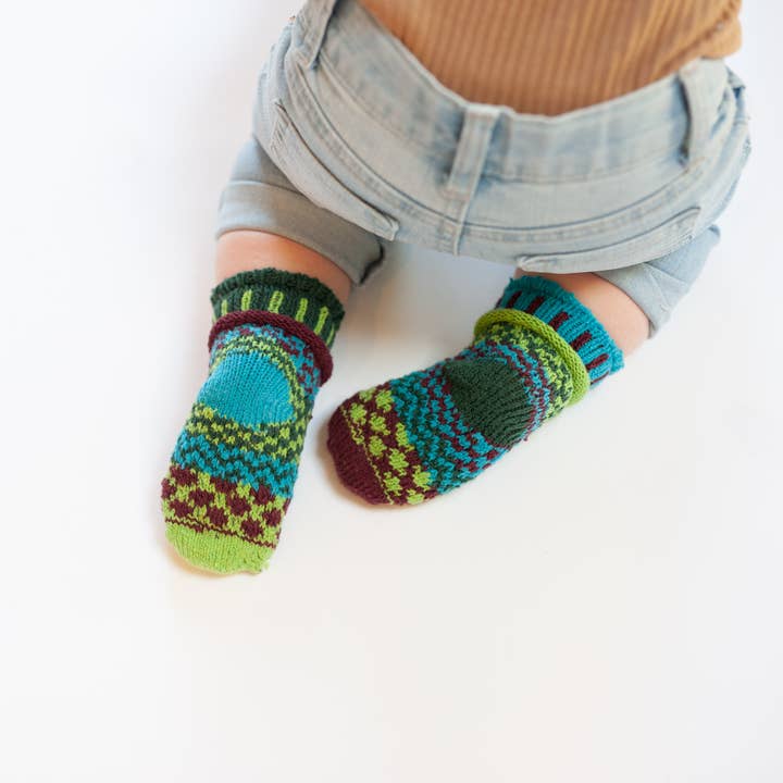 Solmate Socks - Wholesale Socks - Baby - June Bug Baby Socks | Eco-Friendly & Made in the USA2