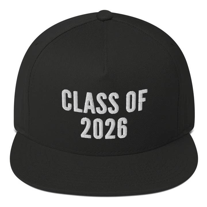 Gorra Snapback de graduación de la promoción 2026: regalo bordado para venta al por mayor de PositiveParty