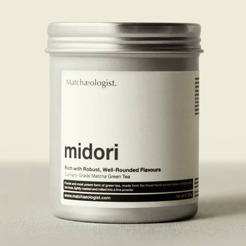 Midori 100g Tin for wholesale by Matchæologist