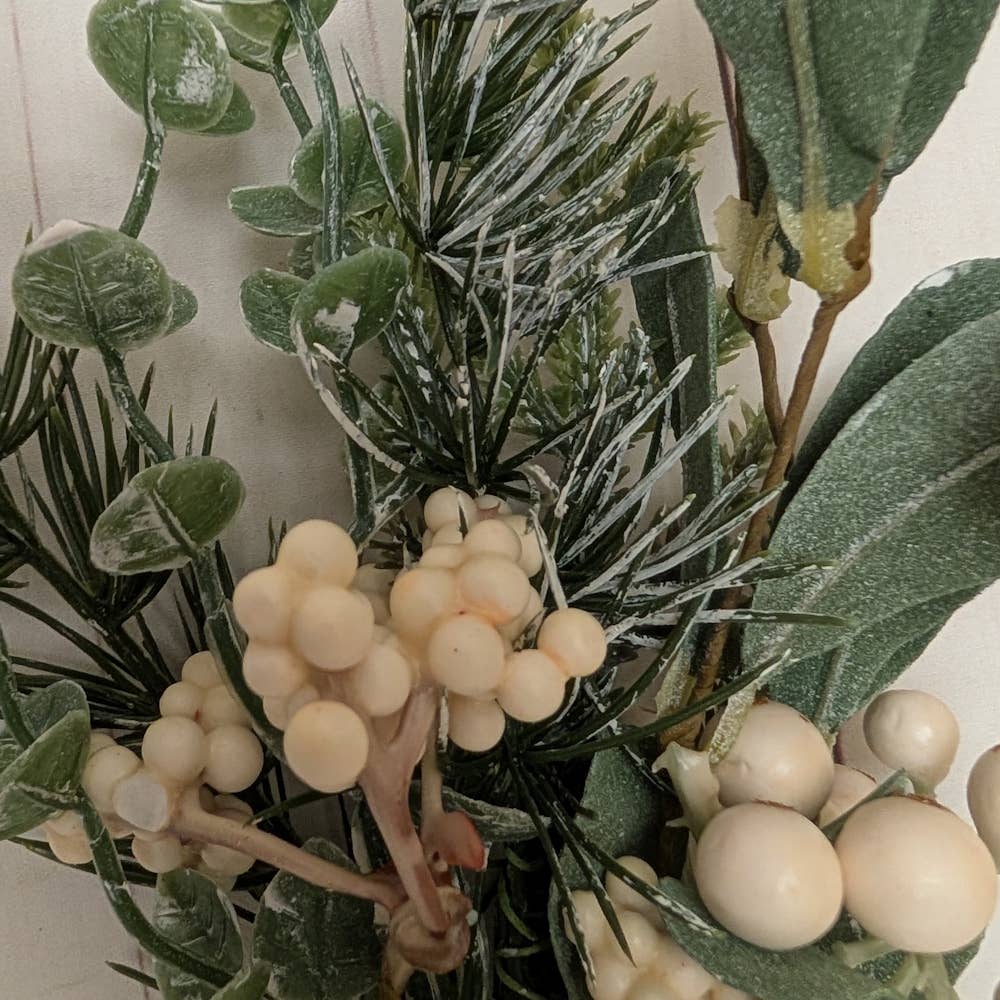A.T. Imports - Wholesale Artificial Flowers - Winter Berry / Mixed Pine Pick1