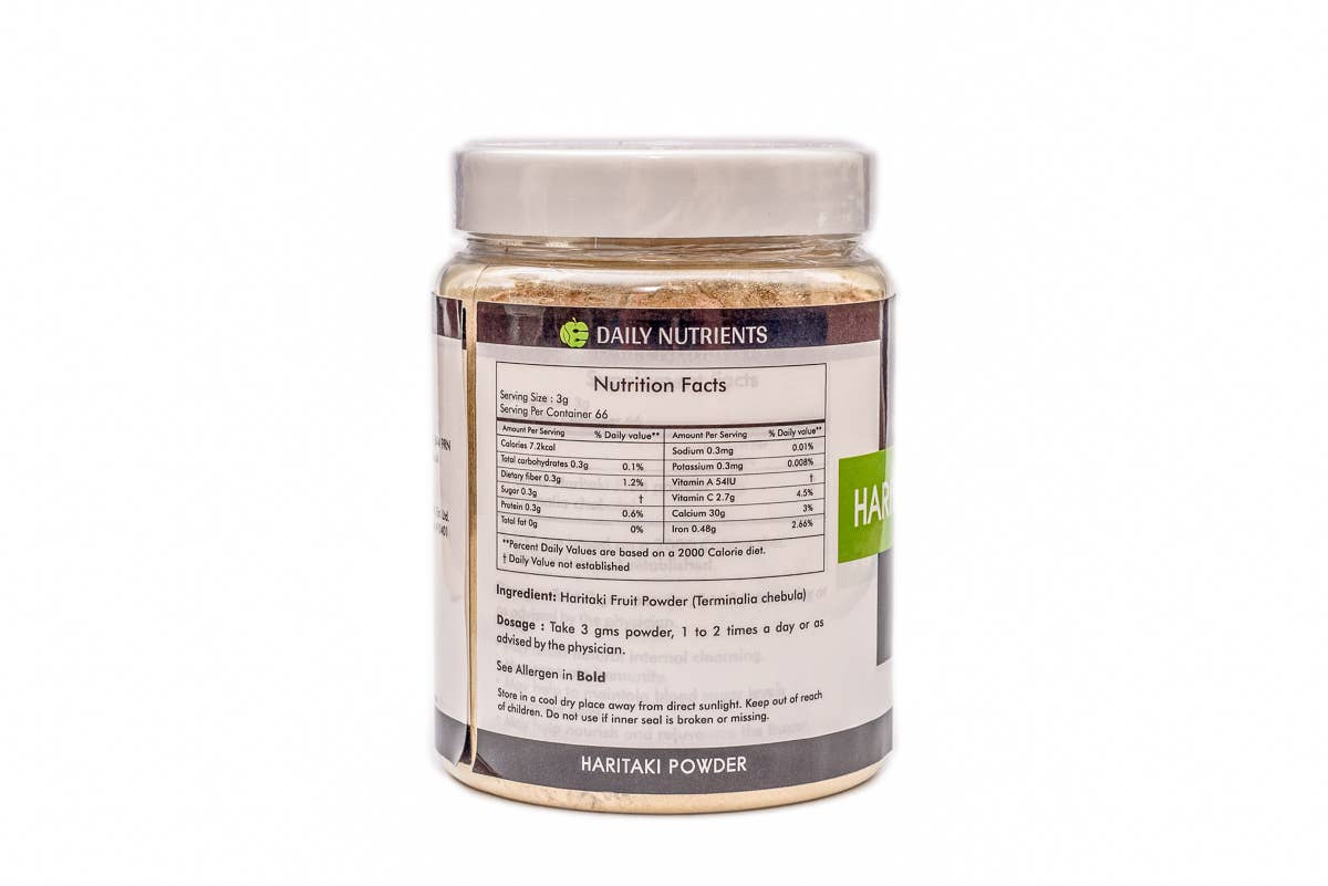 Daily Nutrients – wholesale Protein/superfood powder – HARITAKI POWDER2