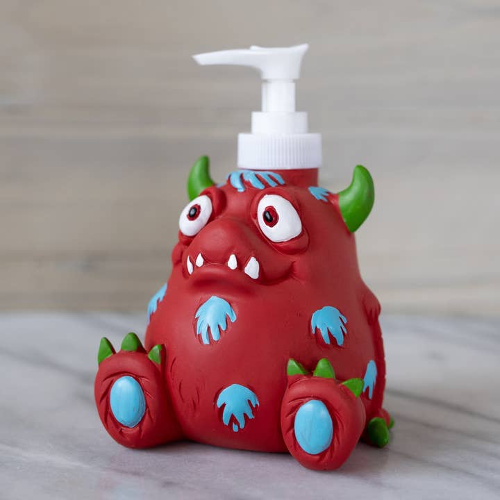 Monster Splat Lotion / Soap Dispenser for wholesale by Borders Unlimited