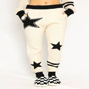 White Oversized Joggers - Erica  Long running pants, Fashion pants,  Sweaters and leggings