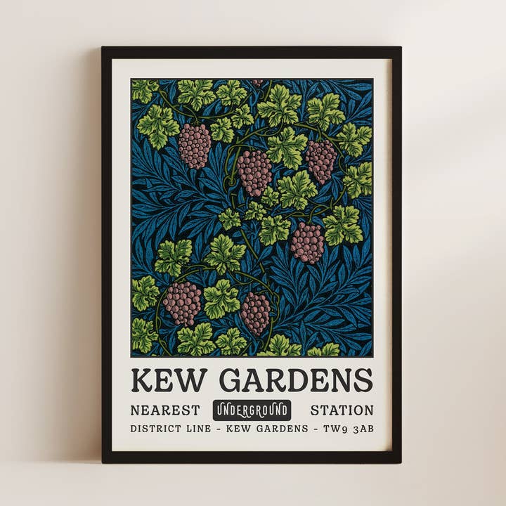 Kew Gardens Weinreben Wandteppich Kunst Wandkunst Druck für den Großhandel von Alluvion