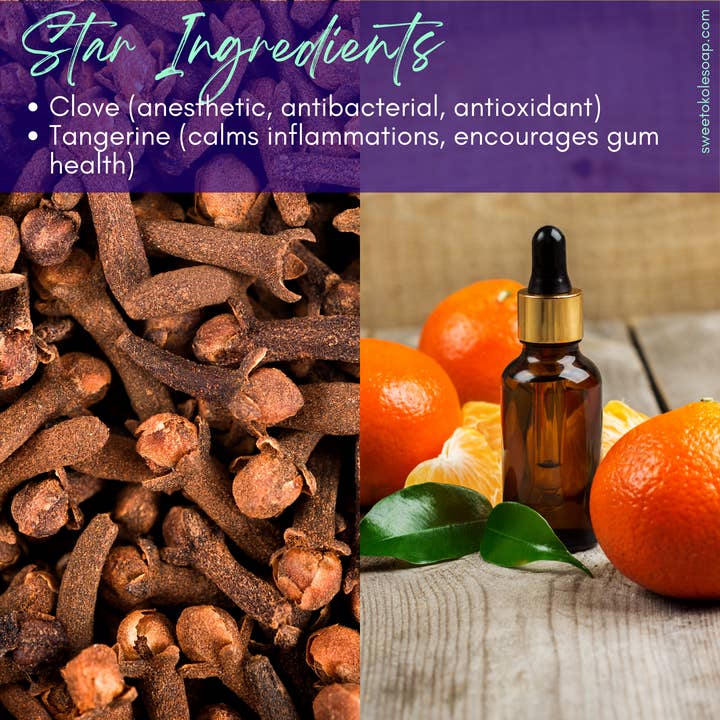 Sweet ʻŌkole Soap Co. - Wholesale Toothpaste - Herb Mineral Tooth Powder with Citrus, Clove & Noni1