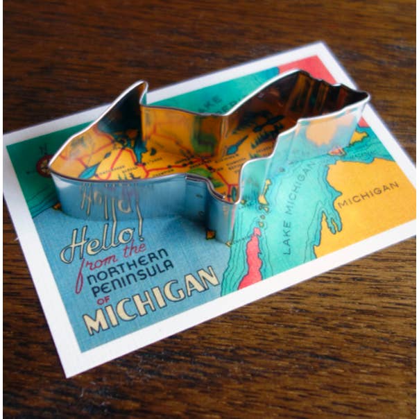 City Bird - Wholesale Cookie Cutter - Michigan Upper Peninsula Cookie Cutter2