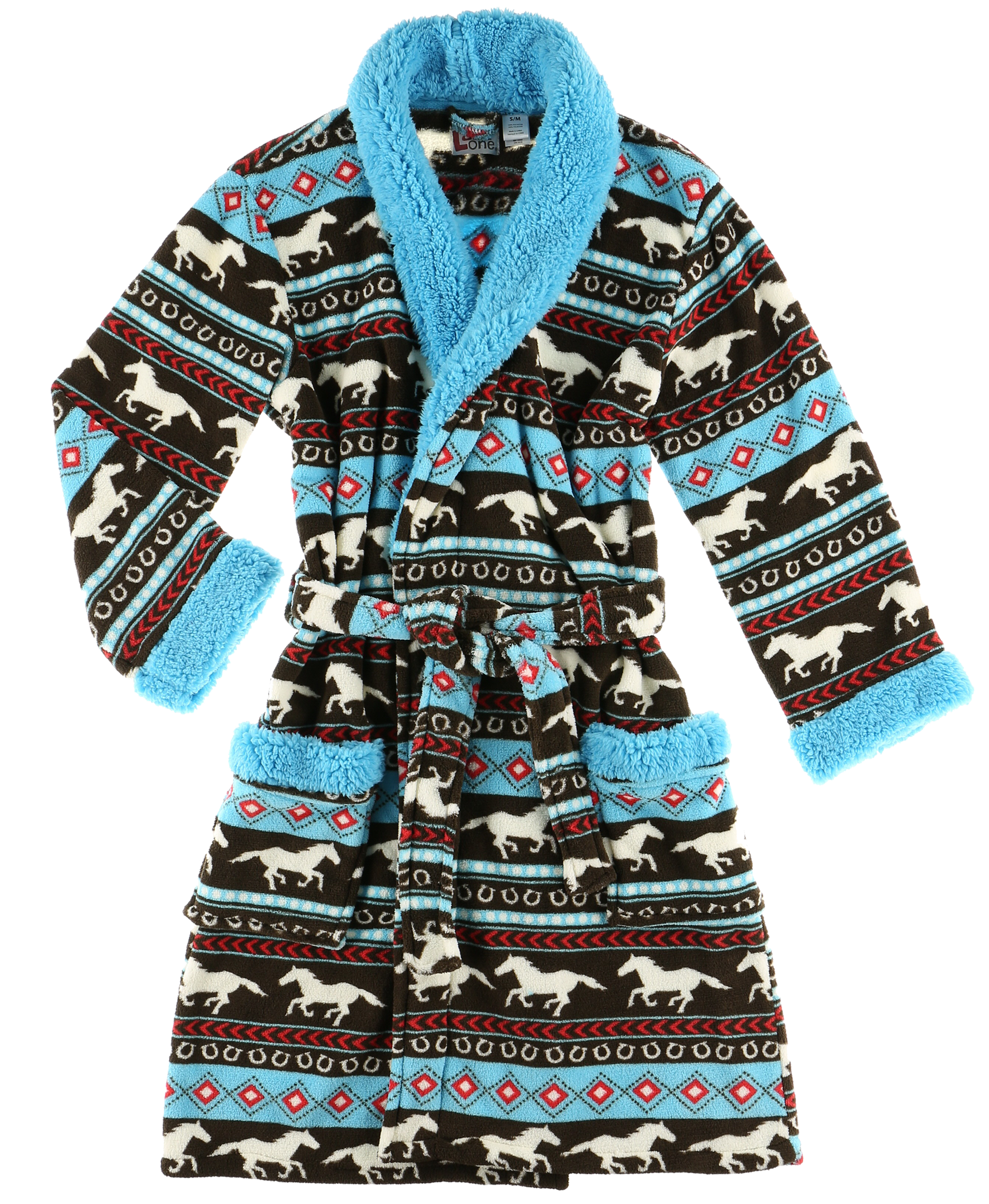 Lazy One - Vente Peignoir – femme - Peignoir Fair Isle pour cheval1