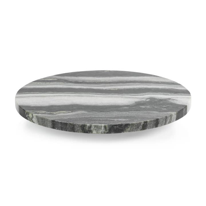 Black Marble Lazy Susan for wholesale by Zodax
