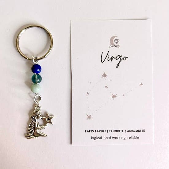 Virgo Zodiac Keyring for wholesale by Zendants