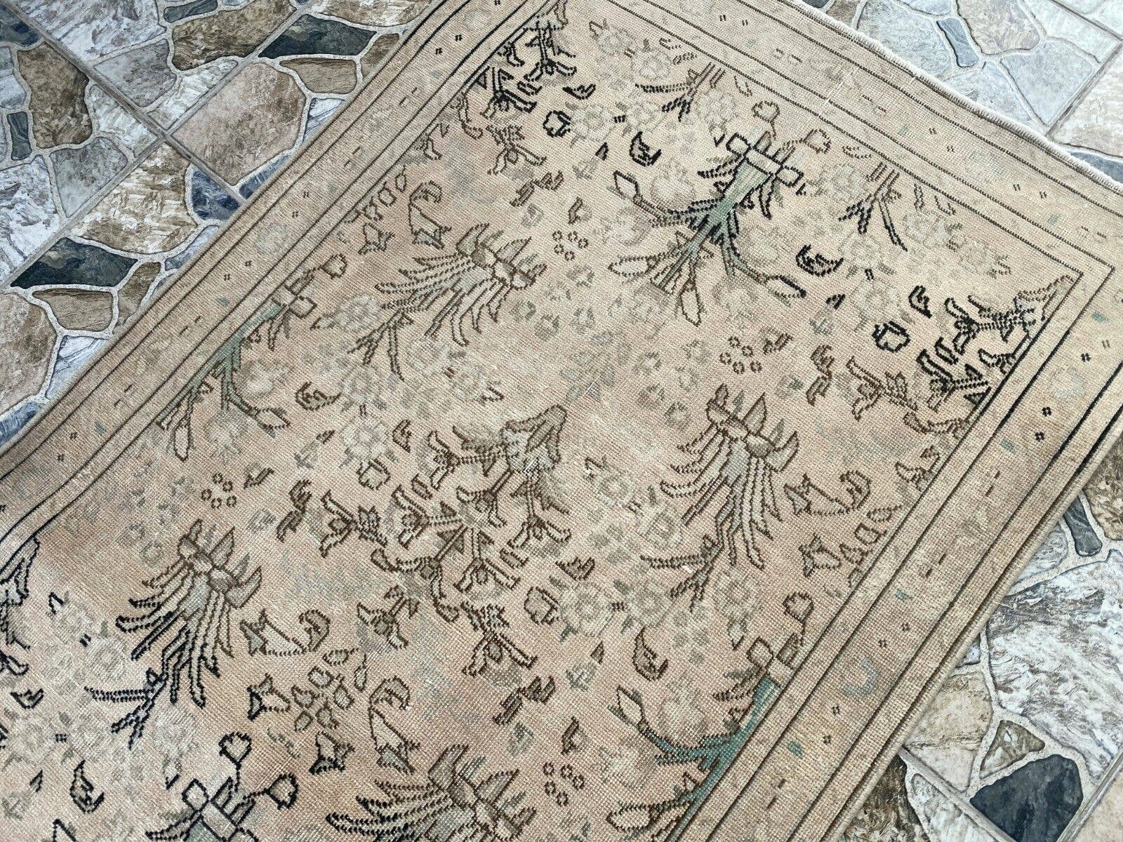 Oushak Rugs - Wholesale Runner Rug - Vintage Rug, Wool Oushak Runner Carpet Handmade 3.3x12.5 ft2