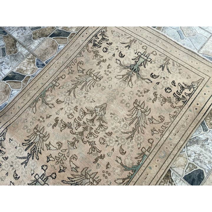 Oushak Rugs - Wholesale Runner Rug - Vintage Rug, Wool Oushak Runner Carpet Handmade 3.3x12.5 ft2