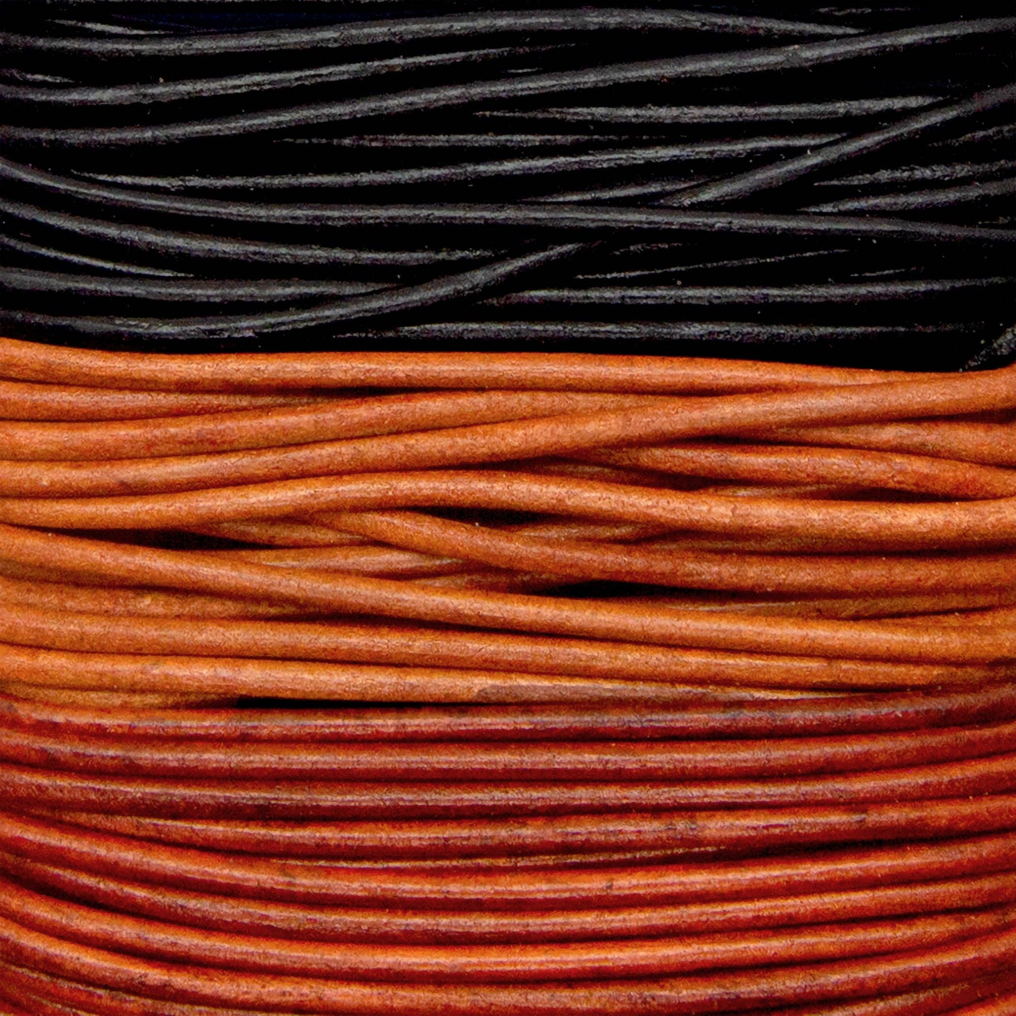 Realeather - Wholesale Craft Supplies - Round Lace Combo Card, 2mm x 8yd3