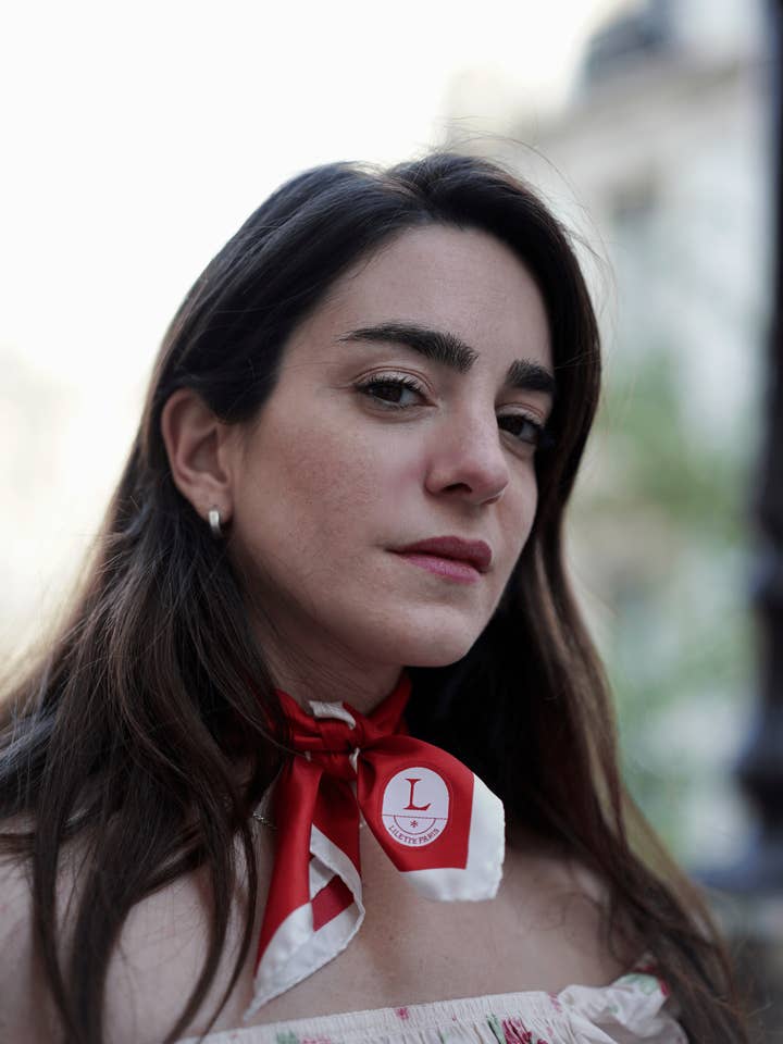 45 cm silk square - Passion for wholesale by Lilette Paris