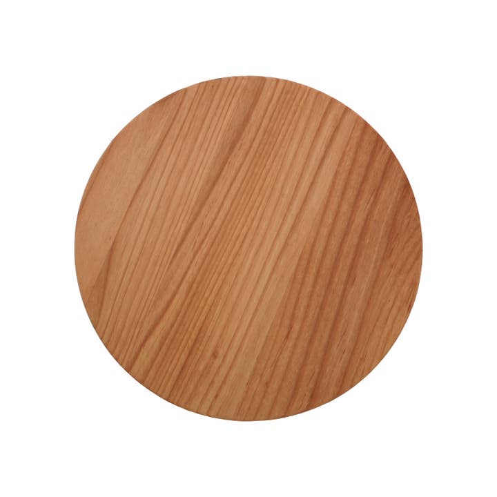 Out of the Woods of Oregon - Wholesale Cutting Board - Alder 11" Round Reversible Board