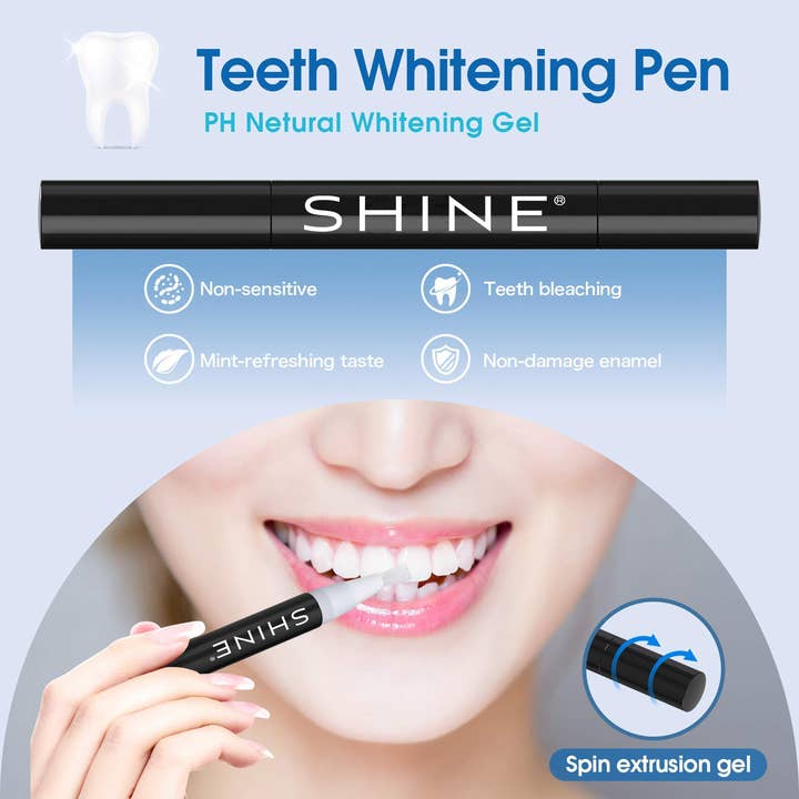 Shine - Wholesale Teeth whitener - Teeth Whitening Pencils , Shine, 3x2ml1