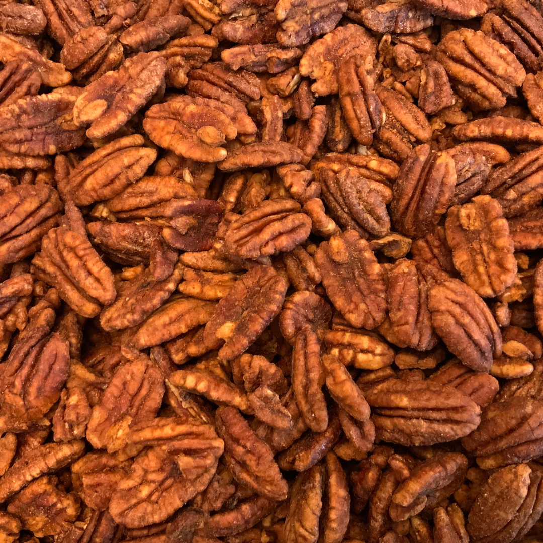 Captain Crazy’s Nuts and Fine Snacks - Wholesale Nuts - ROASTED PECANS Cinnamon Sugar | Sweet Nuts | Flavor Infused 6