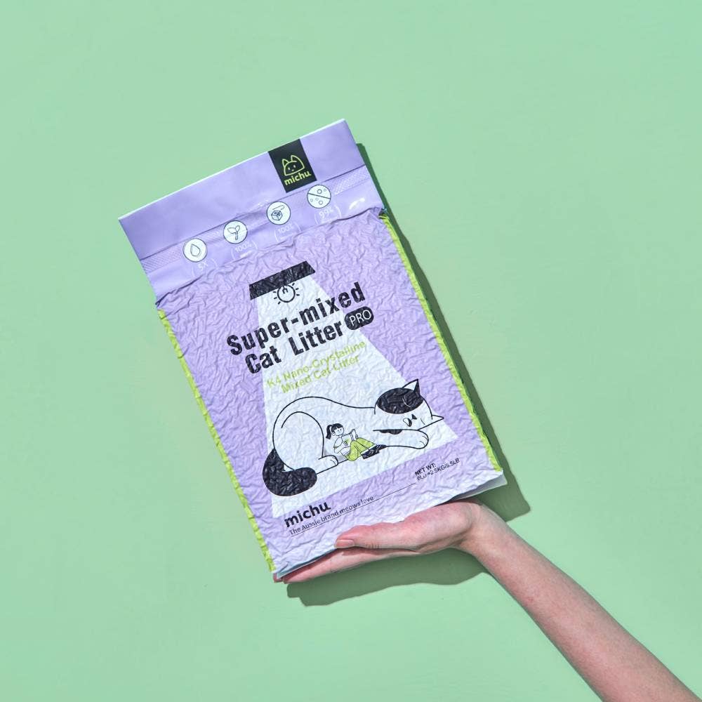 MichuPet - Wholesale Cat Litter - Michu Mixed Tofu Cat Litter, Heavy Duty Flushable Kitty Litt6
