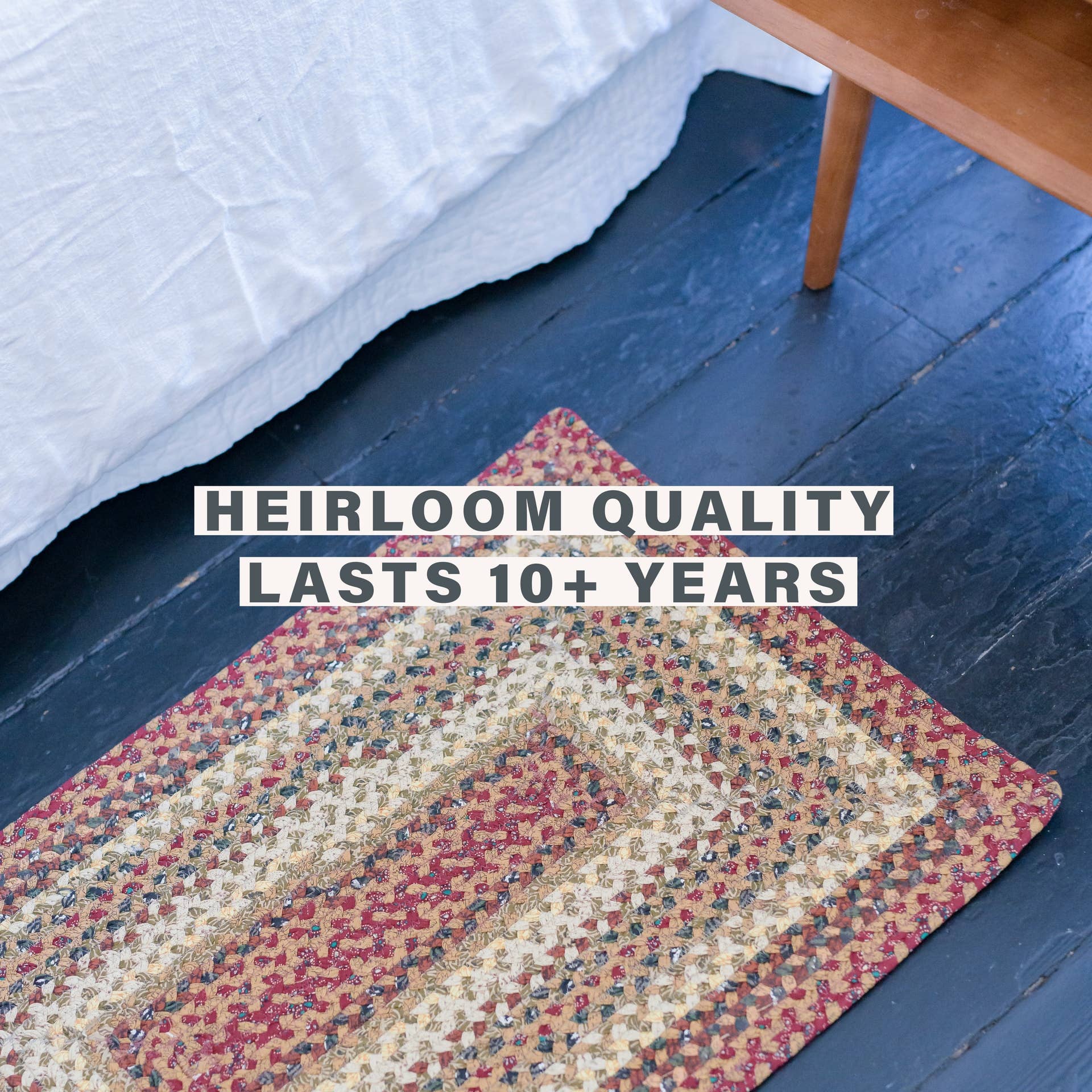 Homespice Decor - Vendita all'ingrosso Tappeto - Tappeto Intrecciato in Cotone di Lusso Torta di Zucca, Ricchi Multicolori3