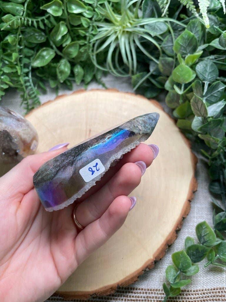 Copper Ashes - Wholesale Spiritual Stone/Crystal - Aura Plated Sphalerite Freeform11