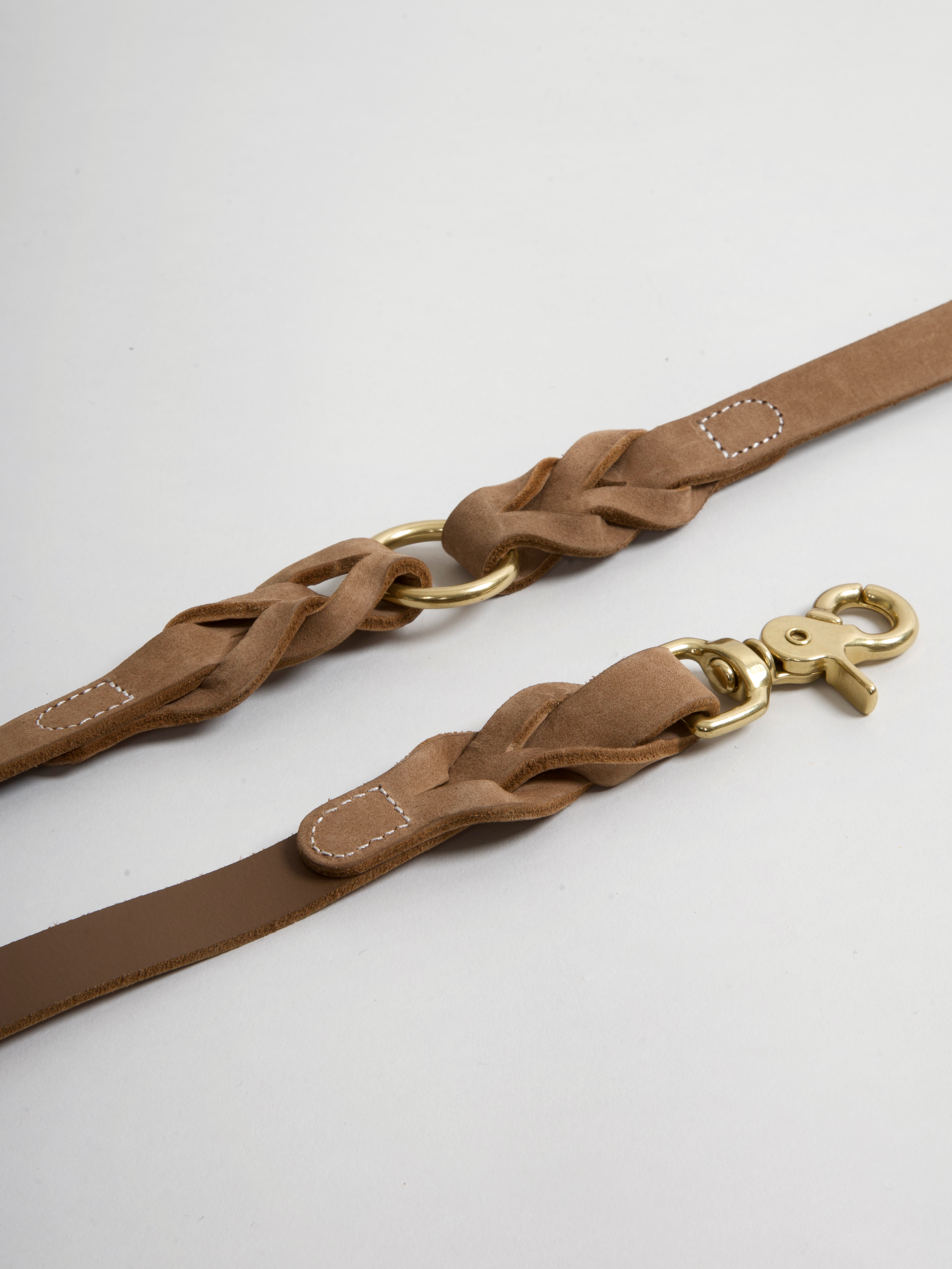 Nordog - Wholesale Pet Leash - Dog - HUGO Dog Leash Braided Nougat3