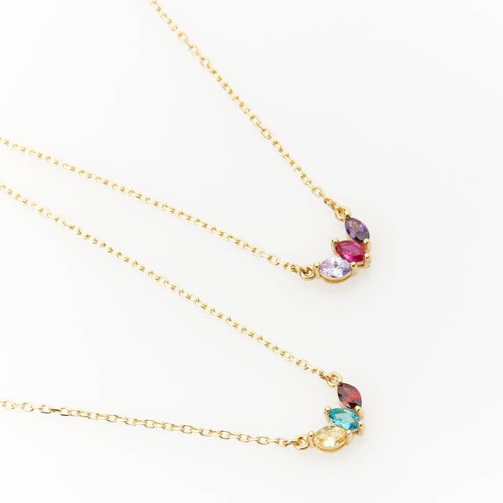 JoyPersonalized - Wholesale Pendant/Charm Necklace - Family Birthstone Necklace • Personalized Birthstone Jewelry