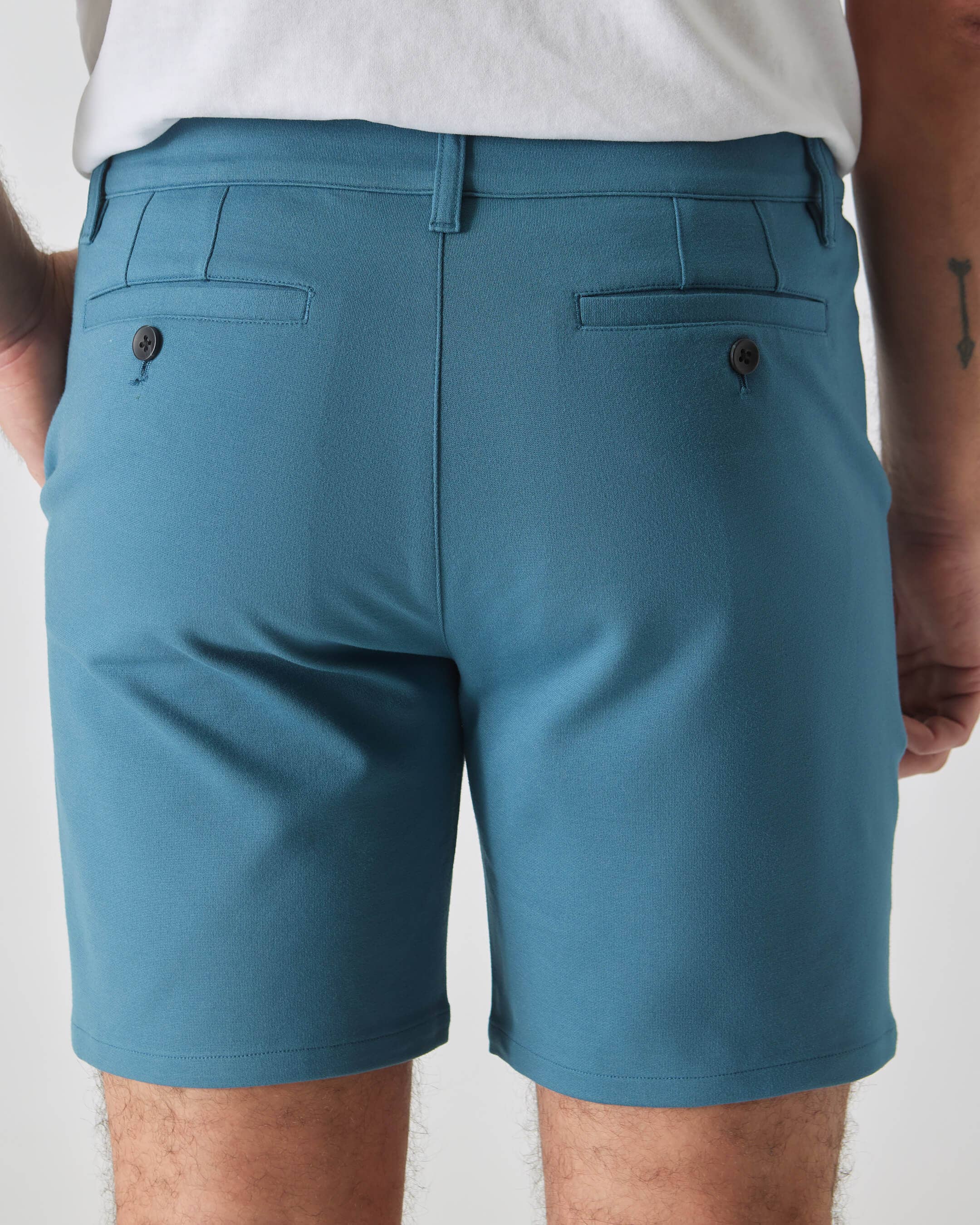True Classic - Wholesale Shorts - Men's - 7" Sapphire Comfort Knit Chino Shorts6