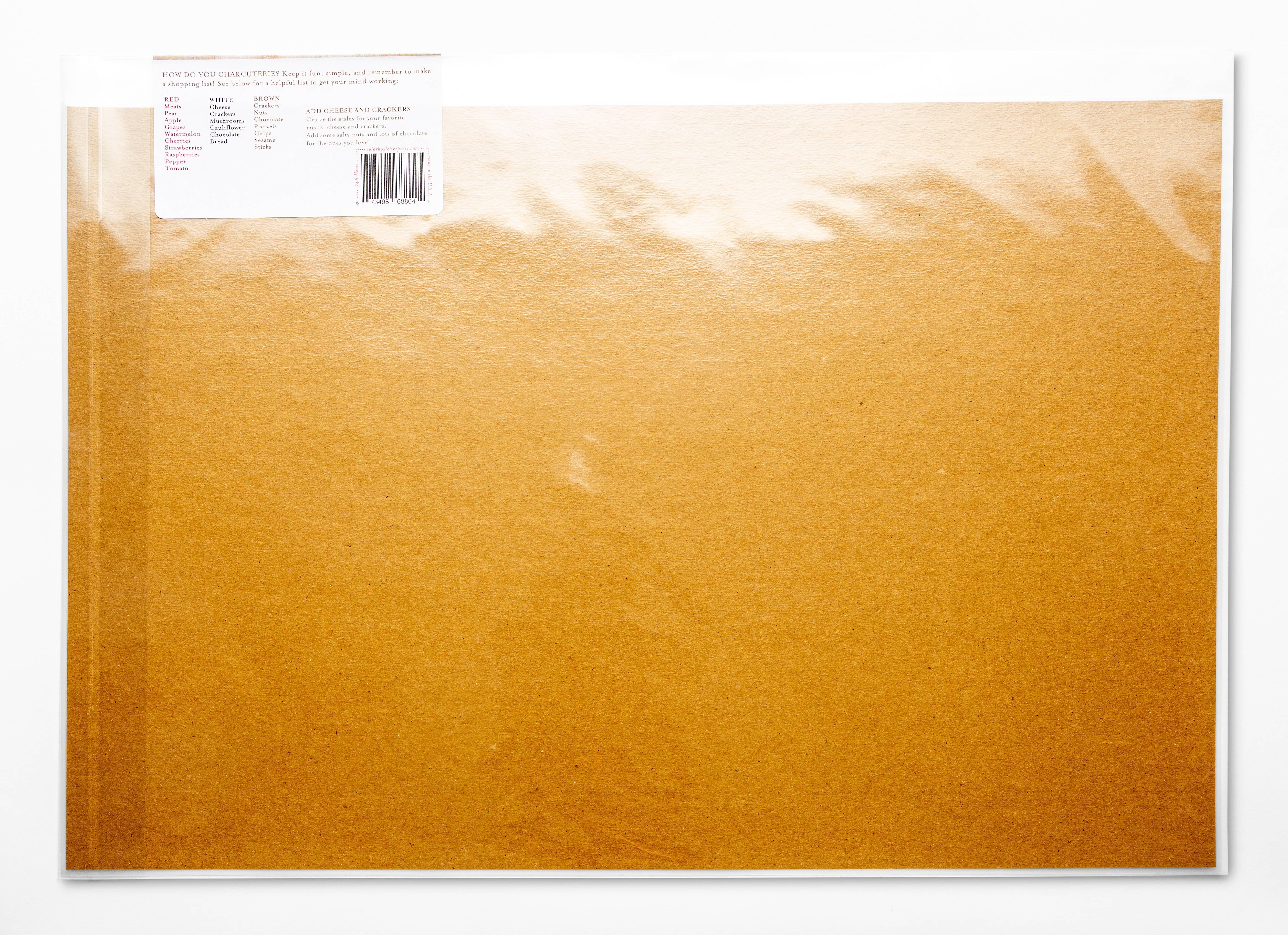 Color Box Design & Letterpress – wholesale Ostbräda – Charcuterie Cheat Sheet | Hjärta4
