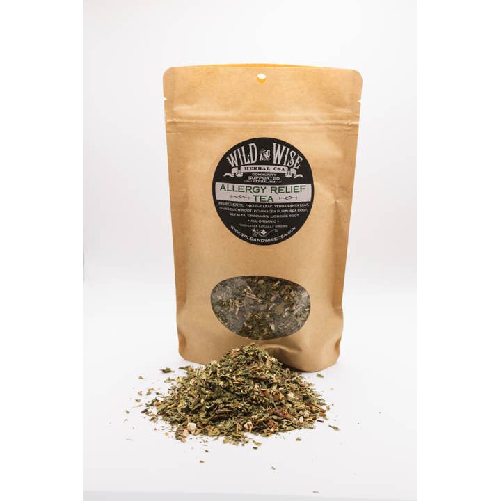 Wild and Wise Herbal CSA - Wholesale Health/Detox Tea - Allergy Relief Tea1