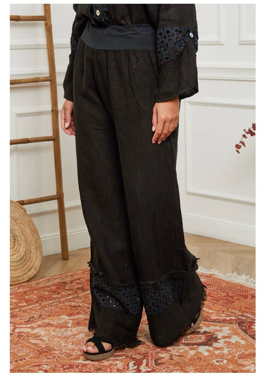 LÉA & LUC - Vendita all'ingrosso Pantalone - Donna - Pantaloni in 100% Lino RIF. 3049040