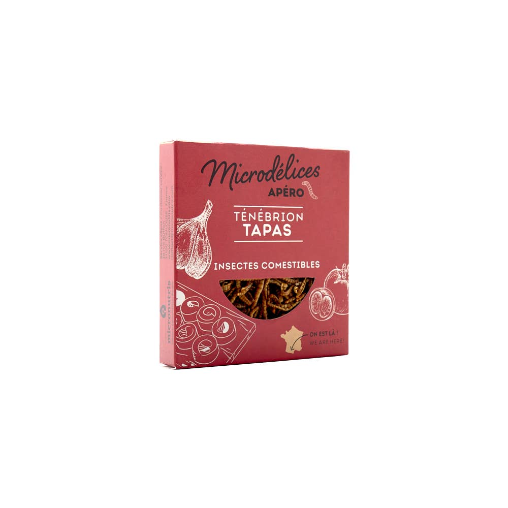 MICRONUTRIS - Wholesale Puffed Snack - APERO TENEBRION TAPAS PACK OF 281