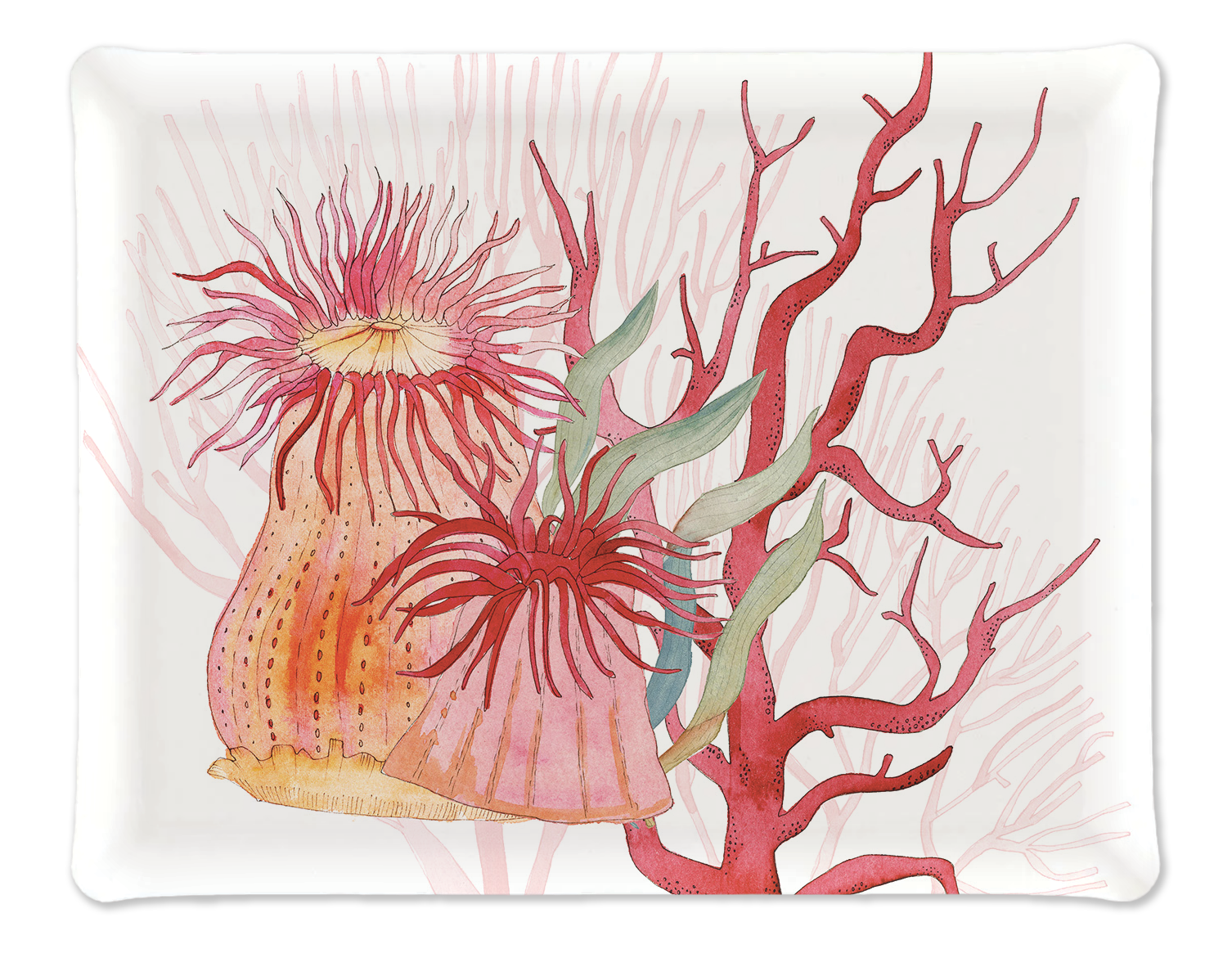 The Napking - Wholesale Decorative Tray - Tray "Corals", 100% Made in Italy3